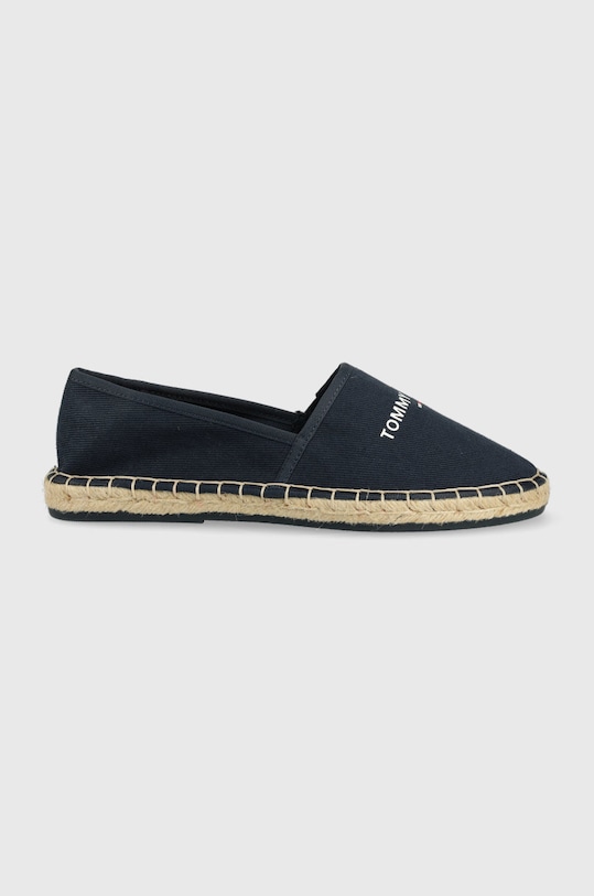 Tommy Jeans espadryle EN0EN01815.C87.ESPADRI tekstylny granatowy EN0EN01815.C87.ESPADRI