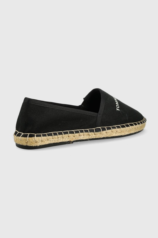 Tommy Jeans espadrilles EN0EN01815.BDS.ESPADRI fekete SS22