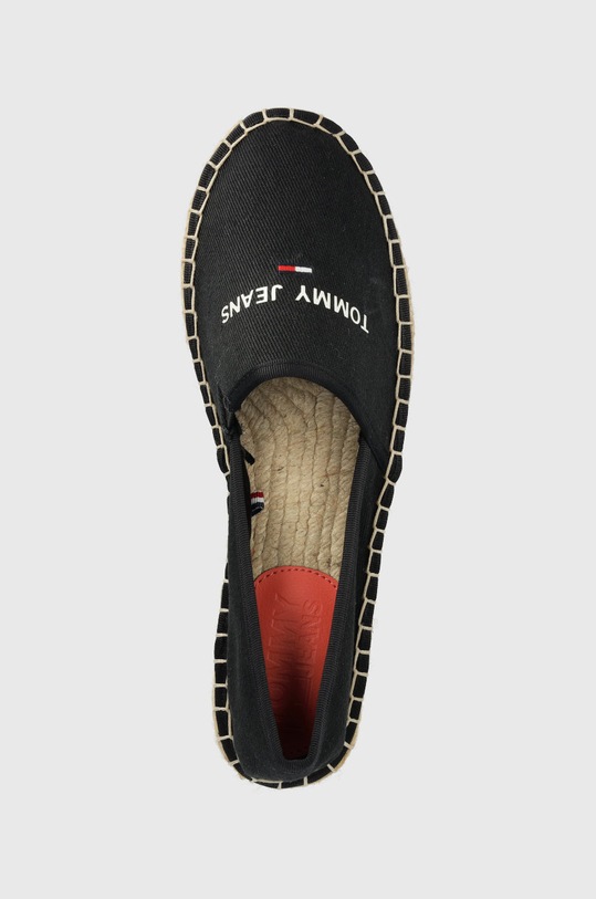 Tommy Jeans espadrilles fekete EN0EN01815.BDS.ESPADRI