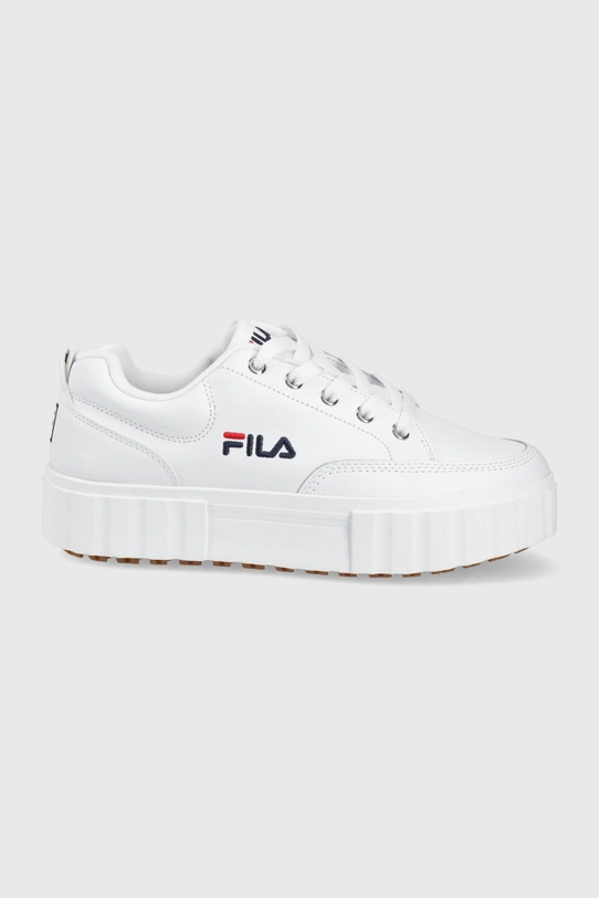 Кроссовки Fila Sandblast имитация натуральной кожи белый FFW0060