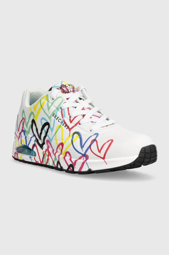Skechers sneakersy SKECHERS X JGOLDCROWN 155507.PPYY biały SS25