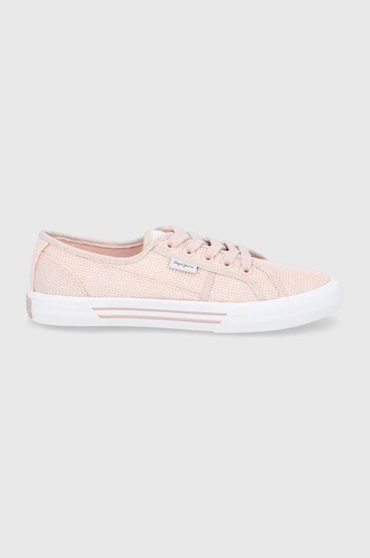 Pepe Jeans sportcipő Brady W Shine lapos rózsaszín PLS31290.303