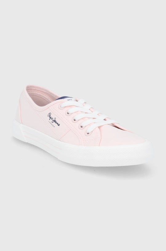 Pepe Jeans tenisówki brady w basic PLS31287.303 różowy SS22