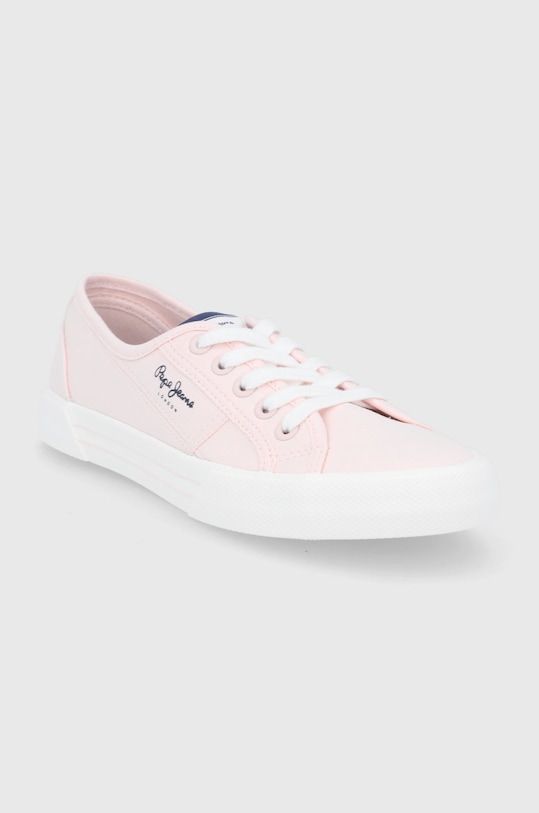 Pepe Jeans tenisówki brady w basic PLS31287.303 różowy SS22