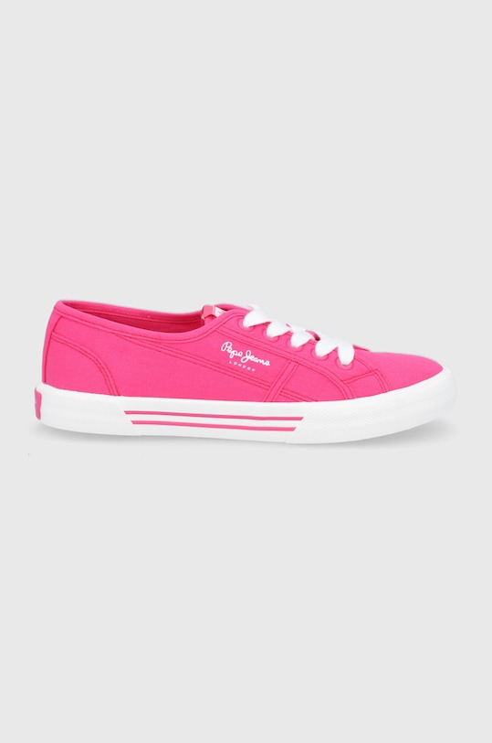 Tenisky Pepe Jeans Brady W Basic Planet friendly růžová PLS31287.356