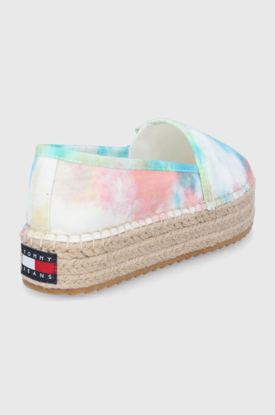 Obuwie Tommy Jeans espadryle EN0EN01888.0K8.TIE.DYE EN0EN01888.0K8.TIE.DYE multicolor