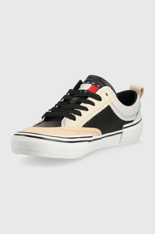 Încălțăminte Tommy Jeans sneakers din piele EN0EN01728.0GL.DECON.S multicolor