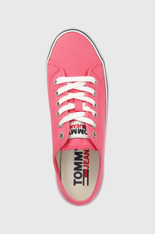 Tenisky Tommy Jeans růžová EN0EN01796.TIJ.ESSENTI