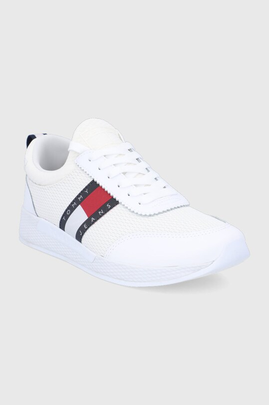 Tommy Jeans buty EN0EN01789.YBR.FLEXI.R EN0EN01789.YBR.FLEXI.R biały SS22