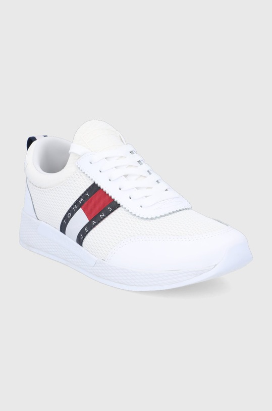 Boty Tommy Jeans EN0EN01789.YBR.FLEXI.R bílá SS22