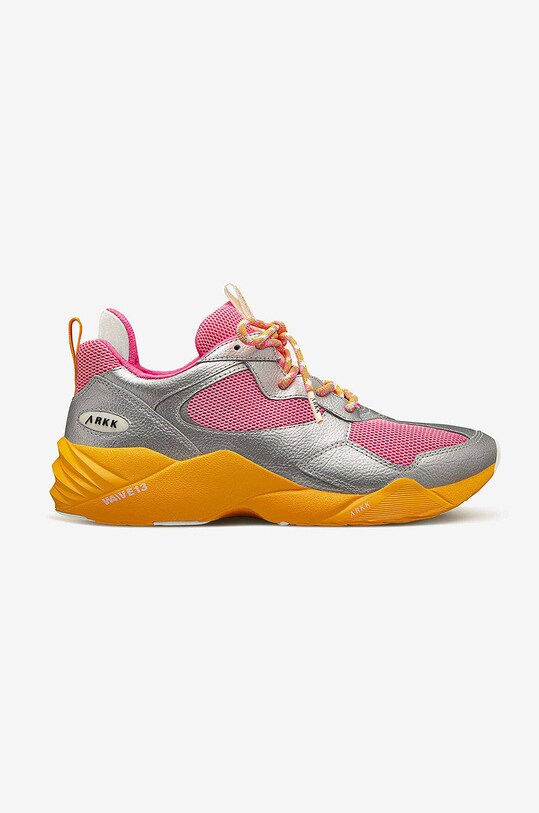 Arkk Copenhagen sneakersy Kanetyk tekstylny srebrny CR3811.0316.W
