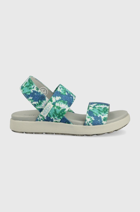 Keen sandały Elle platforma zielony 1026044
