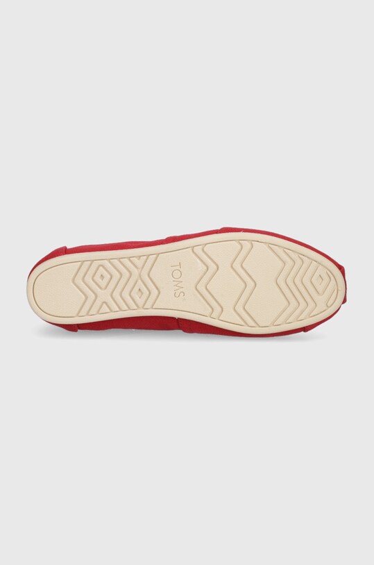 Espadrilky Toms Alpargata 10017743 červená