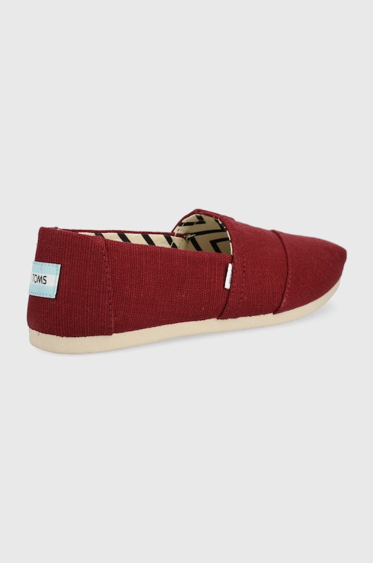 Toms espadryle Alpargata 10017717 bordowy SS22