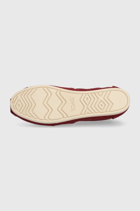 Toms espadryle Alpargata 10017717 bordowy