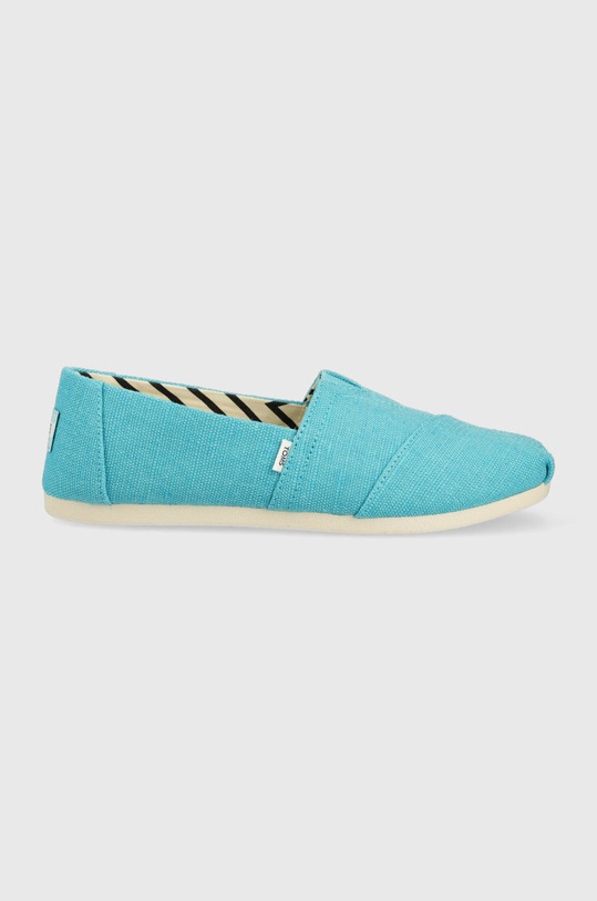 Espadrile Toms Alpargata tekstil tirkizna 10017744