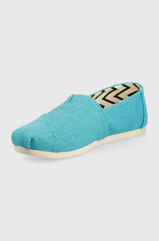 Obuća Espadrile Toms Alpargata 10017744 tirkizna