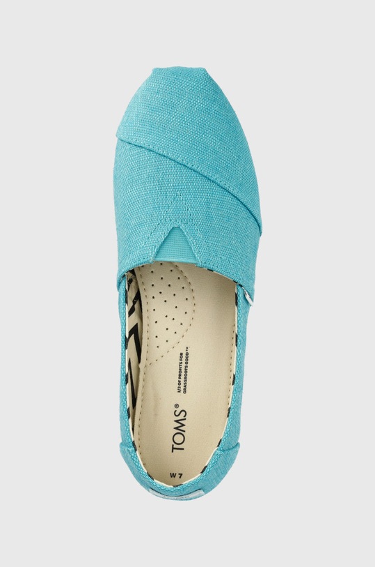 Espadrile Toms Alpargata tirkizna 10017744
