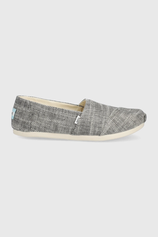 Toms espadrile Alpargata textil negru 10017713