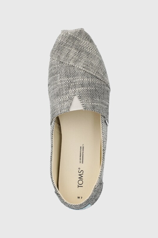Toms espadryle Alpargata czarny 10017713