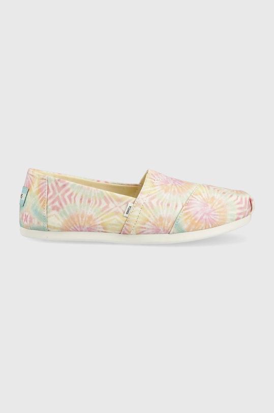 Toms espadrile Alpargata textil multicolor 10017813
