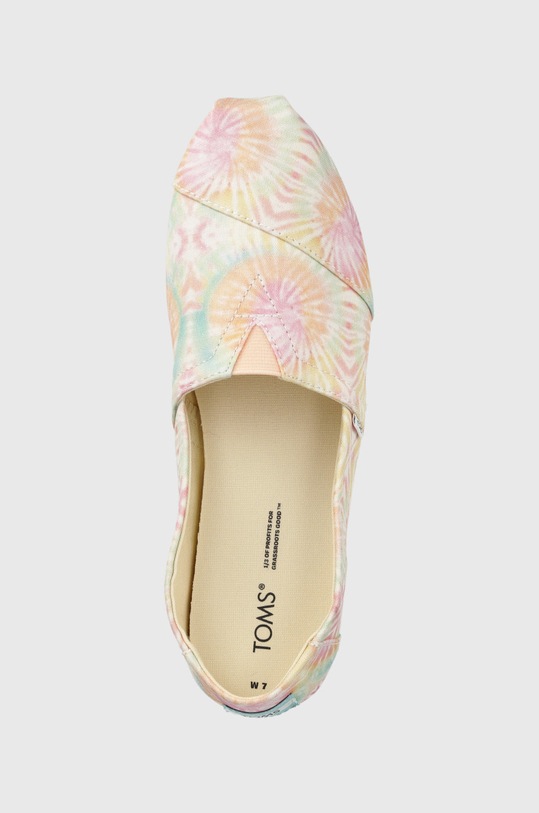Toms espadrile Alpargata multicolor 10017813