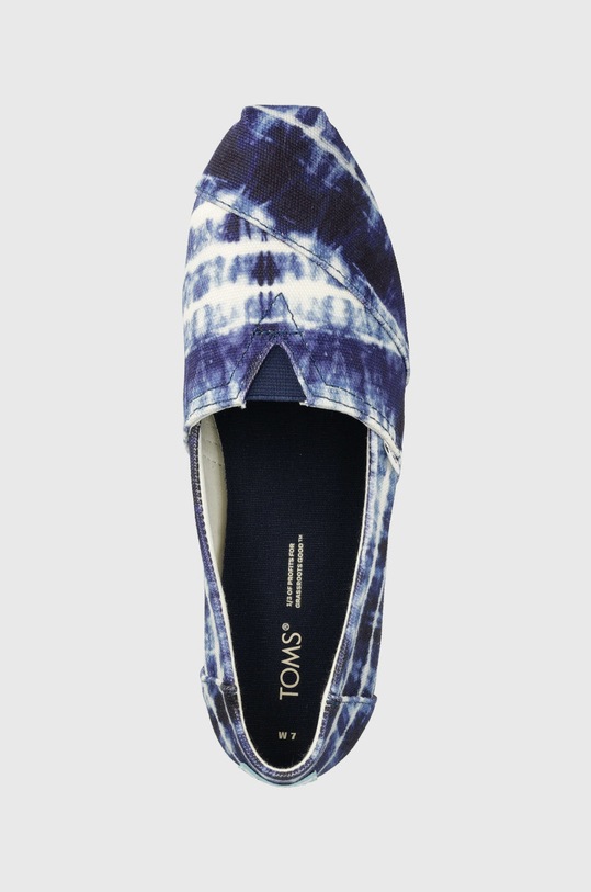 Espadrile Toms Alpargata mornarsko plava 10017797