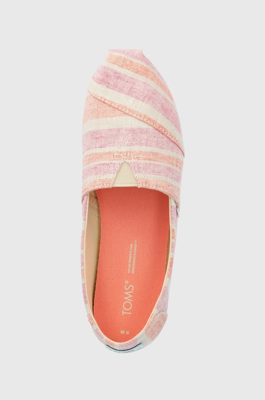 Toms espadryle Alpargata różowy 10017819
