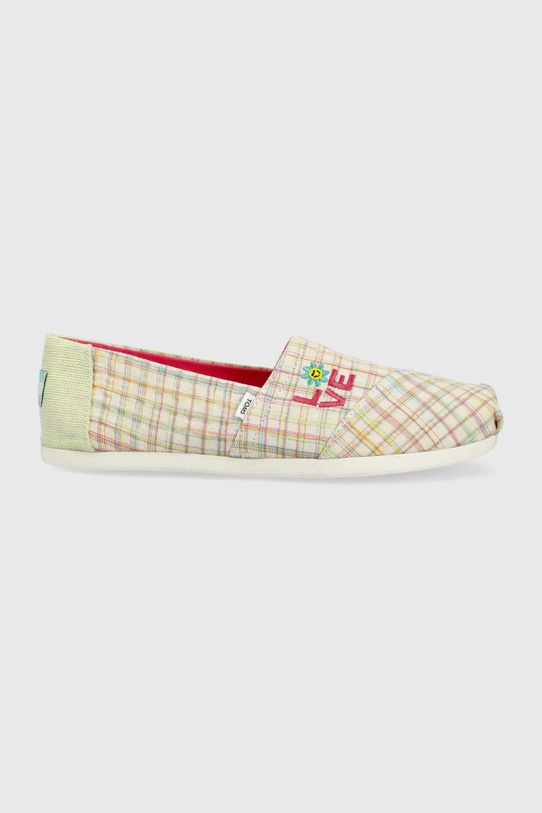 Toms espadrile Alpargata textil multicolor 10017824