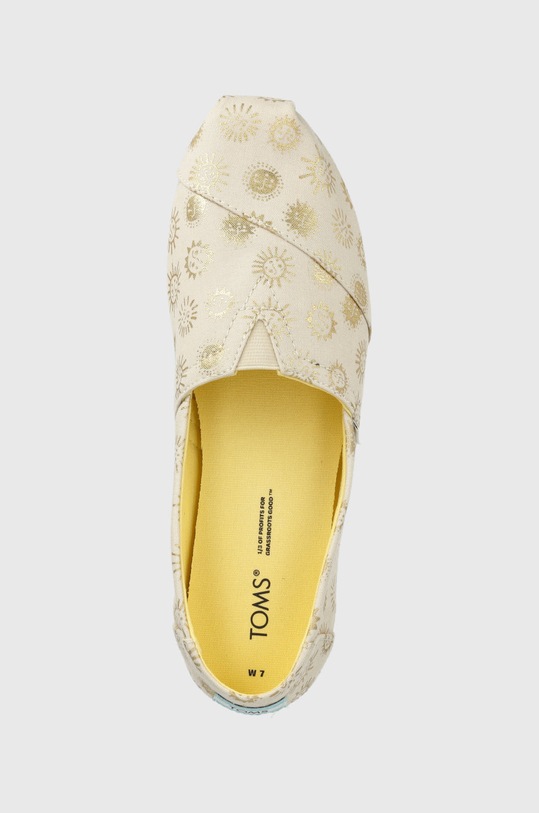 Espadrile Toms Alpargata bež 10017811