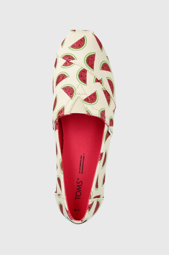 Espadrilky Toms Alpargata béžová 10017803