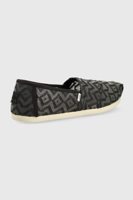 Espadrile Toms Alpargata 10017805 crna SS22