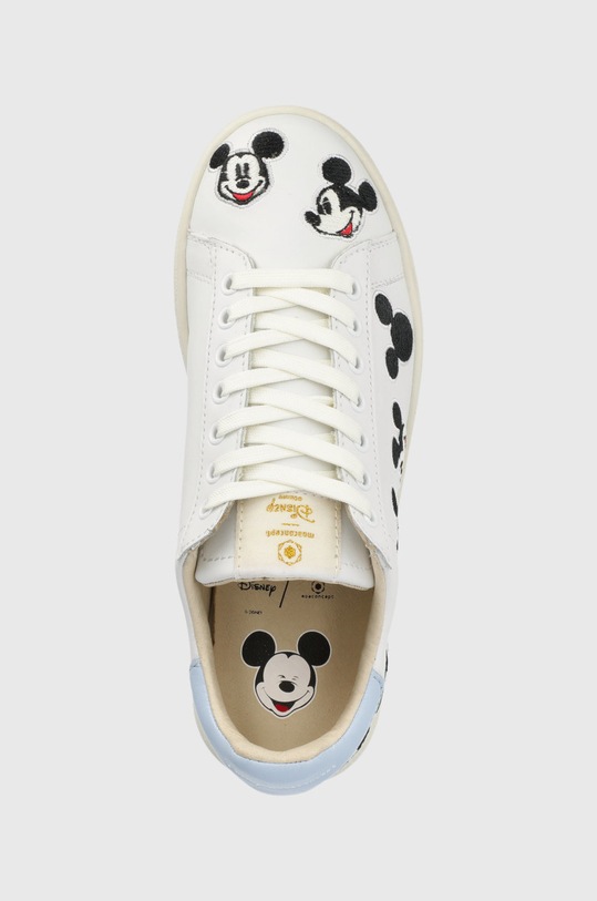 Kožené boty MOA Concept Gallery bílá MD800