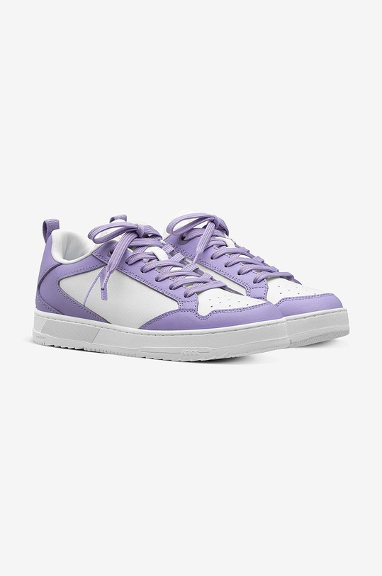 Kožené sneakers boty Arkk Copenhagen Visuklass CR5937.0266.W fialová SS22