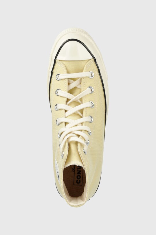 Converse trampki CHUCK 70 HI żółty A00458C.LG.YEL