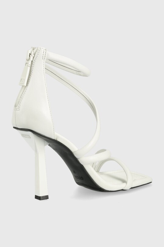 Кожени сандали Guess Leance FL6NCE.LEA03.WHITE бял SS22