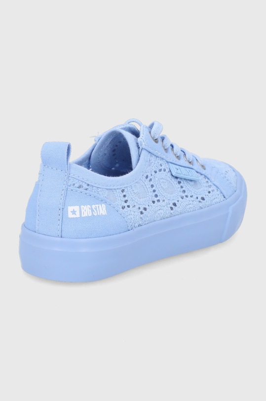 Dziewczynka Big Star Tenisówki dziecięce JJ374008 niebieski