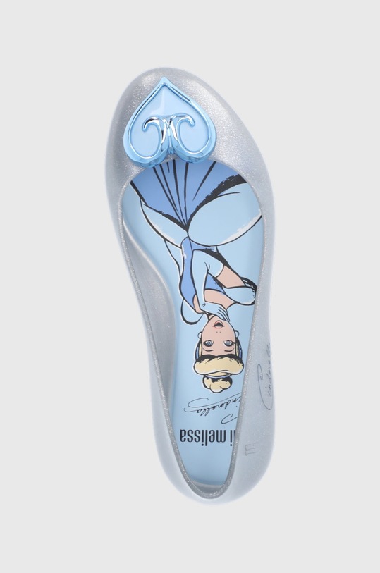 Детские балетки Melissa Planet friendly серебрянный M.33448.52530