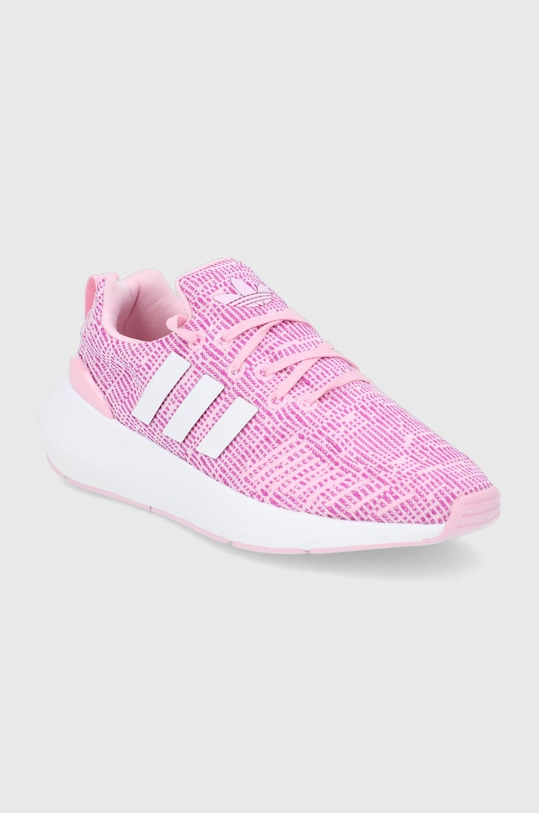 adidas Originals sneakers copii Swift Run 22 GW8177 GW8177 roz SS22