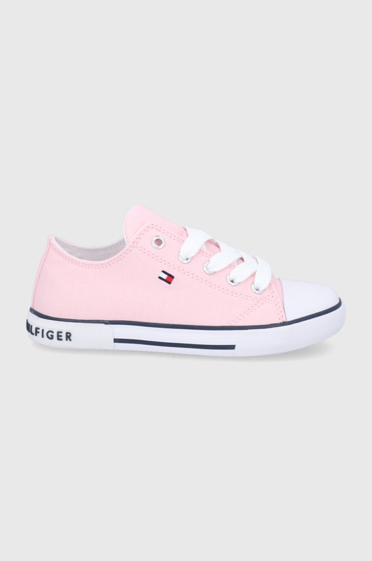 Детски ниски кецове Tommy Hilfiger изкуствен розов T3A4.32117.30.34