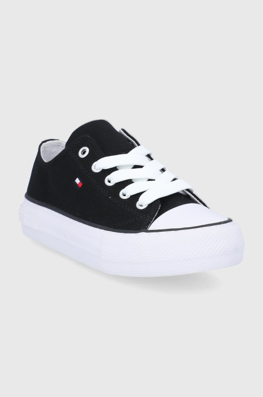 Dětské tenisky Tommy Hilfiger T3A4.32118.30.34 černá SS22