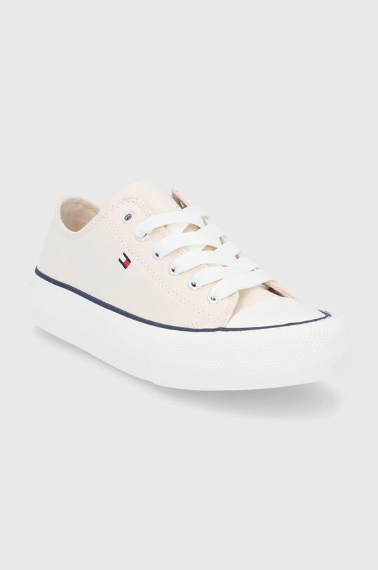Дитячі кеди Tommy Hilfiger T3A4.32118.35.40 бежевий SS22