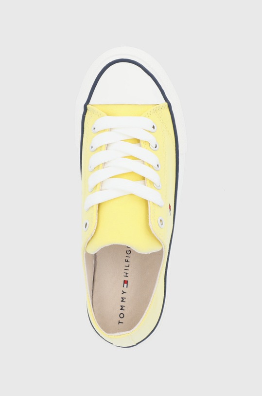 Tommy Hilfiger Tenisówki dziecięce żółty T3A4.32118.35.40