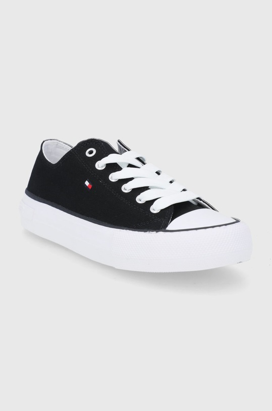 Dječje tenisice Tommy Hilfiger T3A4.32118.35.40 crna SS22