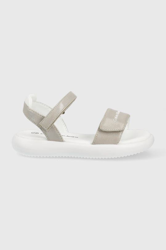 Dětské sandály Calvin Klein Jeans stříbrná V3A2.80206.