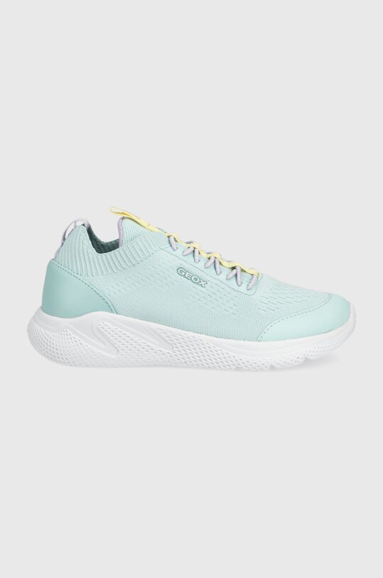 Geox sneakersy dziecięce imitacja skóry licowej turkusowy J25FWB.0006K.28.35