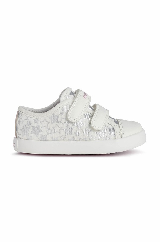 Geox buty dziecięce imitacja skóry licowej biały B251MA.0AW54.24.27