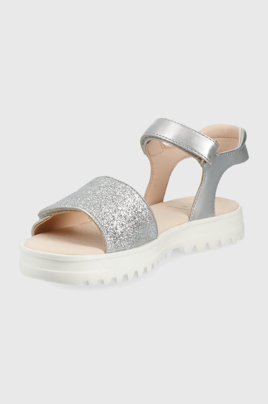 Dziewczynka Geox sandały dziecięce J256EB.0NFEW.36.39 srebrny