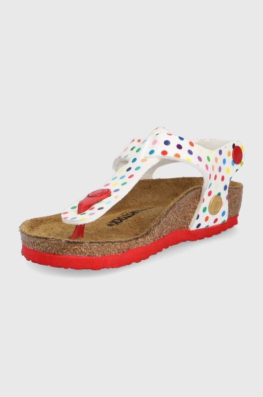Dziewczynka Birkenstock sandały dziecięce Kairo 1021696 biały