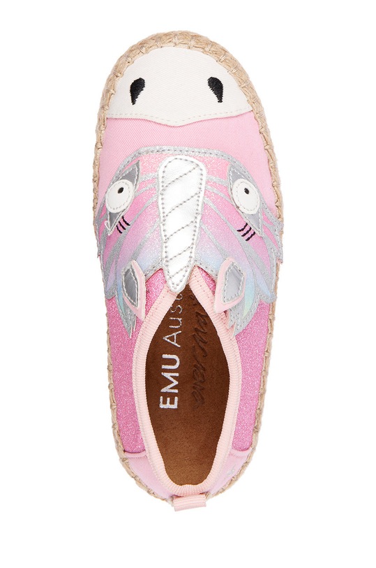 DÍVKA Dětské espadrilky Emu Australia Unicorn Nest K12674.Unicorn.Nest růžová
